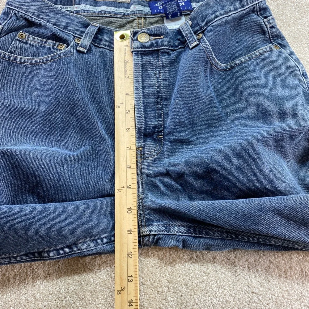 Eddie Bauer Denim Jeans Mens 12 30x30 Blue Straight Leg 100% Cotton Classic Wash